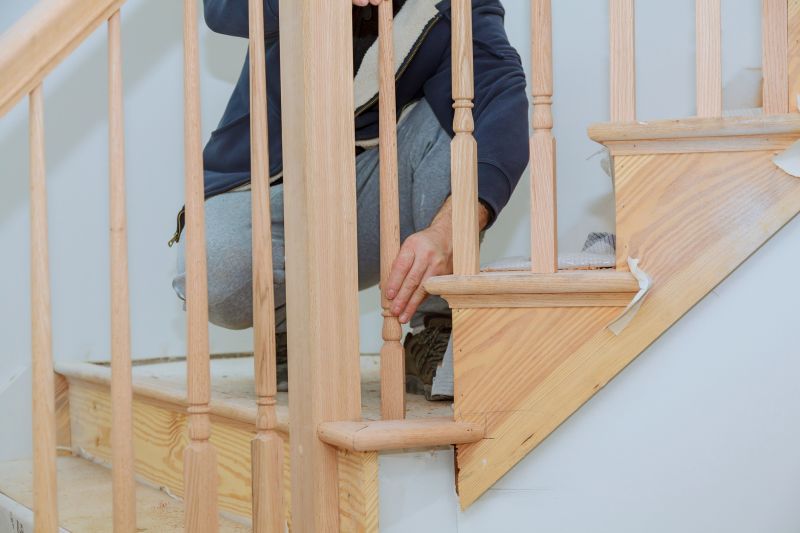 Stair Banister Installation in Olathe, KS