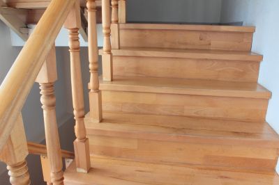 Oak Stairs Installation in Alpharetta, GA