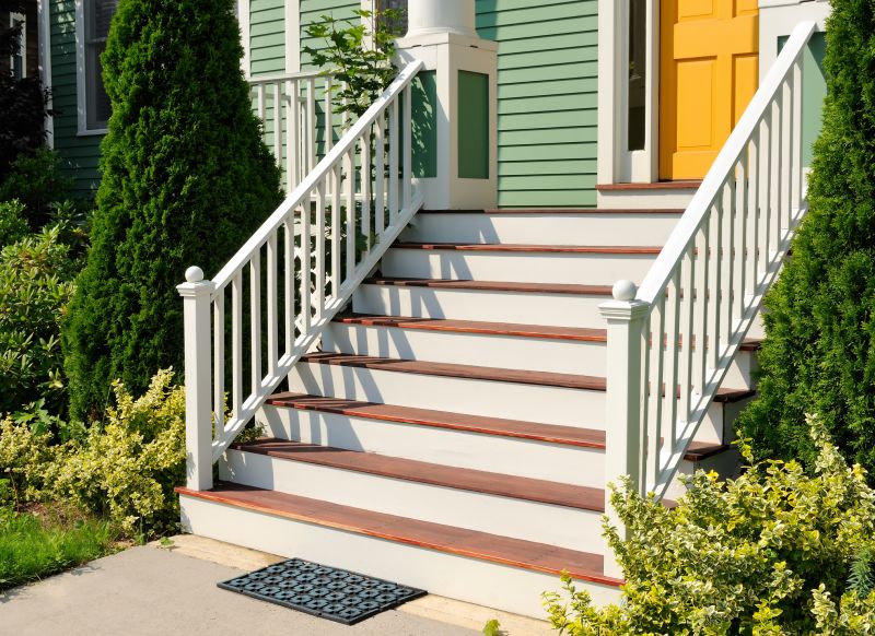 Wood Handrail Repair in Olathe, KS