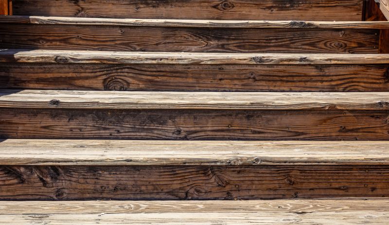 Wood Steps Replacement in Conroe, TX