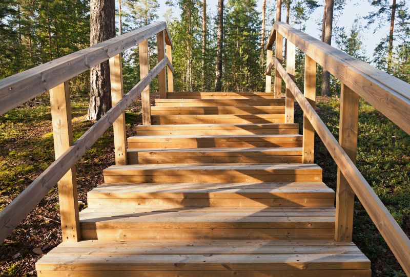 Wooden Steps Installation in Olathe, KS
